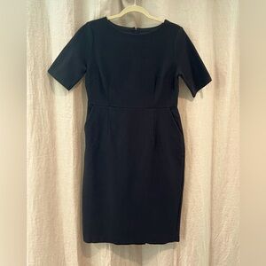 Anne Taylor Loft Petite Black Dress